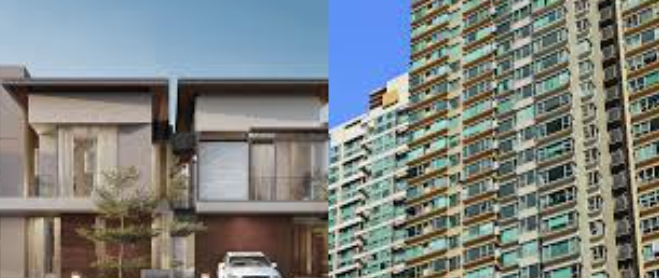 Perbandingan Properti Rumah, Apartemen, dan Ruko