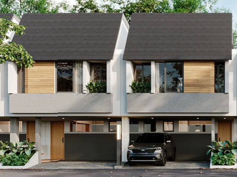 Info Property Rumah Minimalis Modern Dekat Stasiun KRL